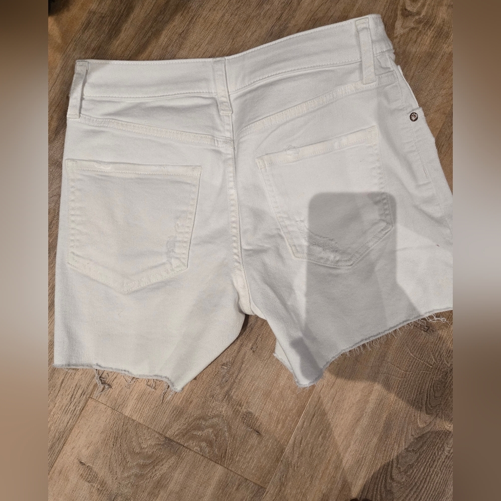 Express white shorts